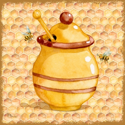 Picture of HONEY POT I - HONEYCOMB