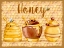 Picture of HONEY POT HORIZONTAL - HONEYCOMB
