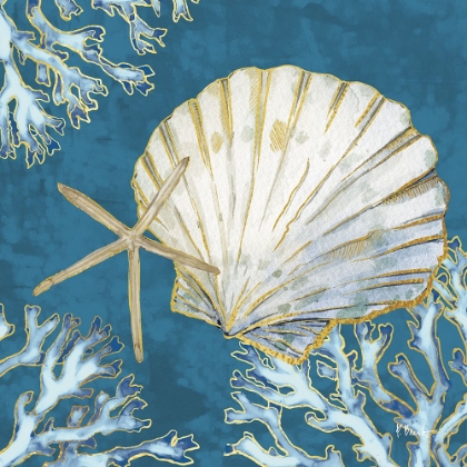 Picture of PLAYA SHELLS II - INDIGO