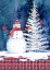 Picture of FROSTED SNOWMAN VERTICAL