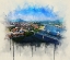Picture of AERIAL 7 WATERCOLOR