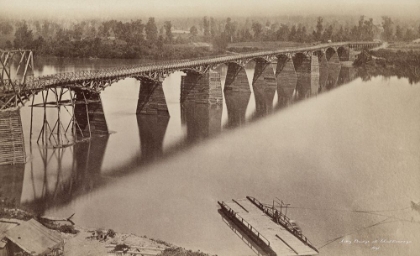 Picture of ARMY BRIDGE CHATTANOOGA 1861