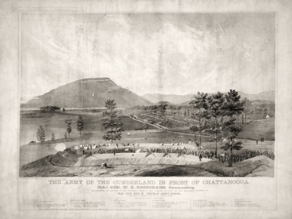 Picture of ARMY OF THE CUMBERLAND AT CHATTANOOGA 1863