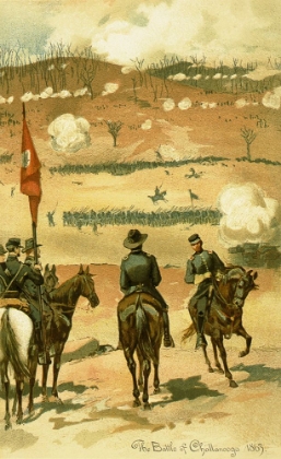 Picture of BATTLE OF CHATTANOOGA DRAWING 1