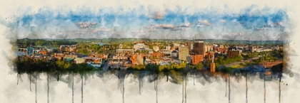 Picture of CAMERON HILL VIEW WATERCOLOR