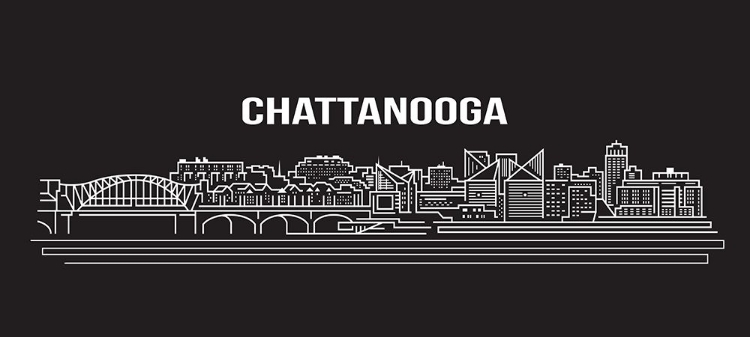 Picture of CHATTANOOGA ABSTRACT DRAWING