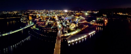 Picture of CHATTANOOGA NIGHT AERIAL