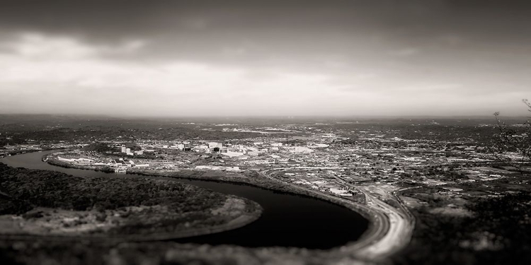 Picture of FROM LOOKOUT PANO SEPIA