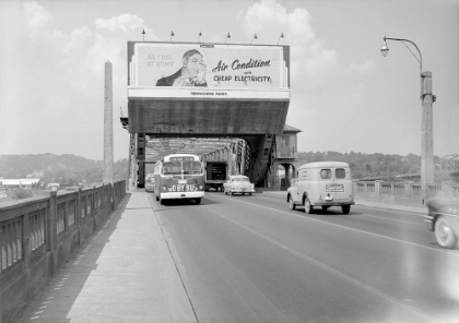 Picture of MARKET BRIDGE ADVERTISING 1960