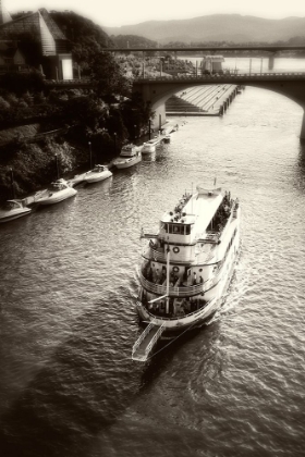 Picture of RIVER BOAT CRUISE SEPIA
