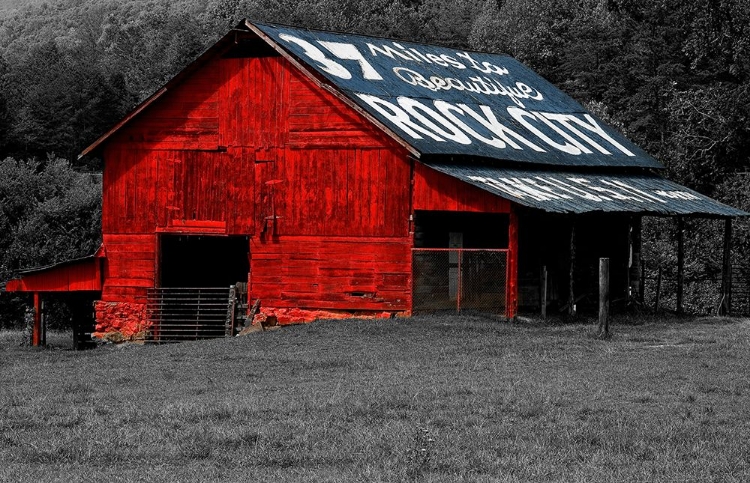 Picture of ROCK CITY BARN 4 CUSTOM COLOR BW MASK