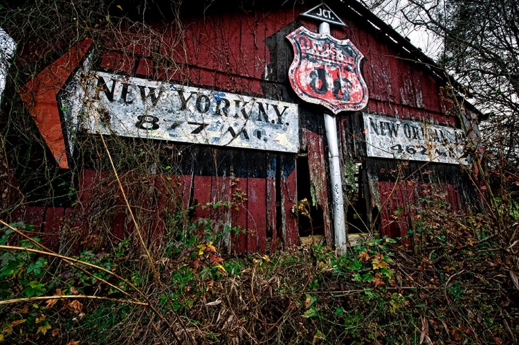 Picture of ROUTE 11 BARN SIGN