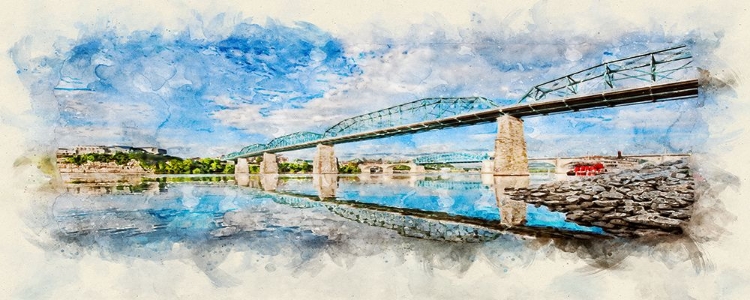 Picture of SCENIC CITY 15 WATERCOLOR