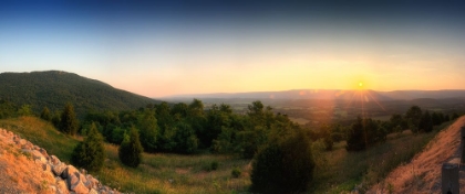 Picture of SEQUATCHIE VALLEY SUNSET PANO