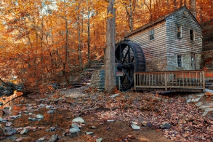Picture of SMOKIES GRIST MILL FALL