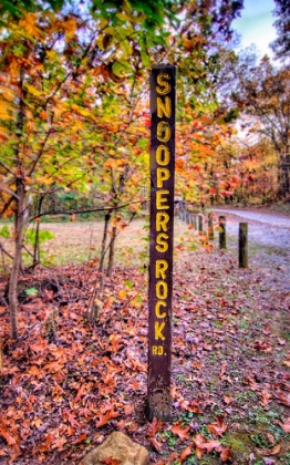 Picture of SNOOPERS ROCK ROAD SIGN HDR