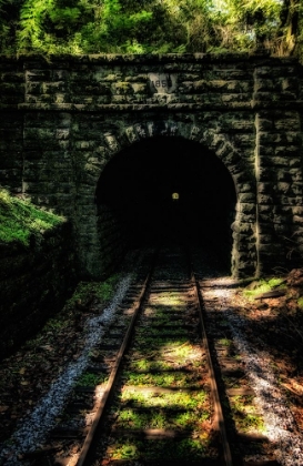 Picture of TRAIN ENTER TUNNEL 4