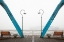 Picture of WALNUT POSTS IN FOG