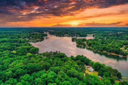 Picture of LAKE SUNSET