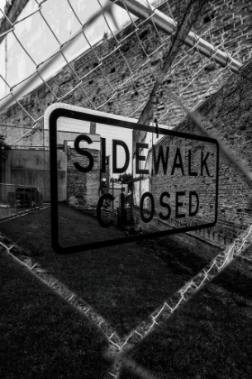 Picture of SIDEWALK CLOSED 2