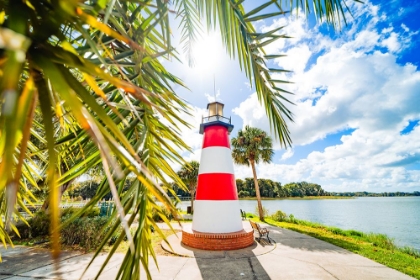 Picture of THE CANDY CANE LIGHTHOUSE