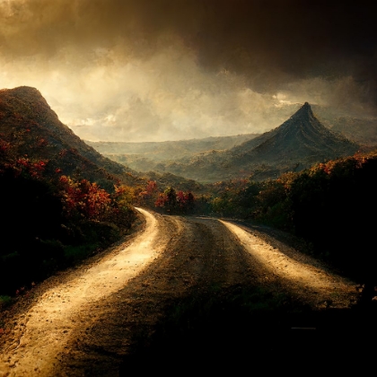 Picture of AUTUMN ROAD 3
