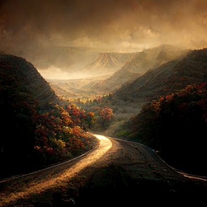 Picture of AUTUMN ROAD 5