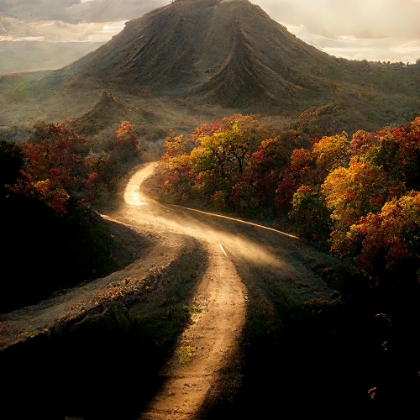 Picture of AUTUMN ROAD 6