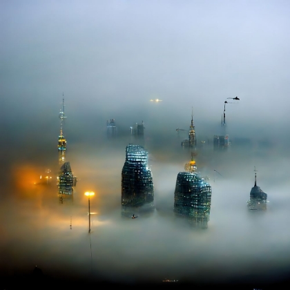 Picture of ENGULFED IN FOG