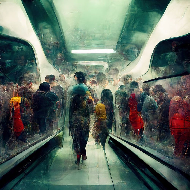 Picture of FUTURISTIC CITY SUBWAY 2