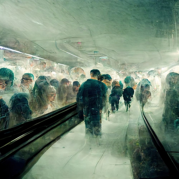 Picture of FUTURISTIC CITY SUBWAY 3