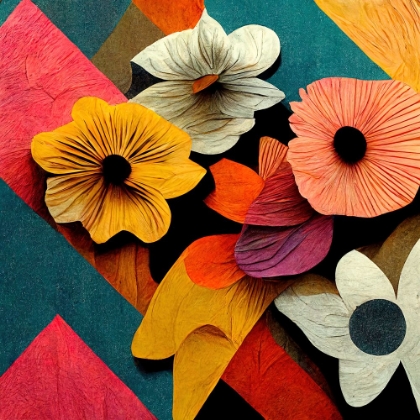 Picture of PAPER FLOWERS 10