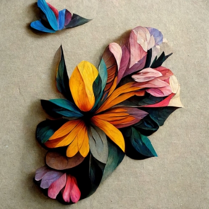 Picture of PAPER FLOWERS 11
