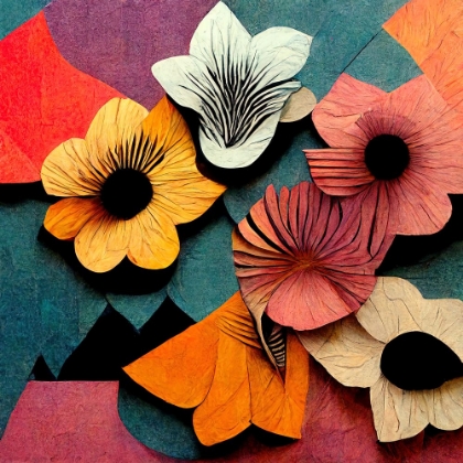 Picture of PAPER FLOWERS 12