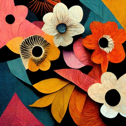 Picture of PAPER FLOWERS 13