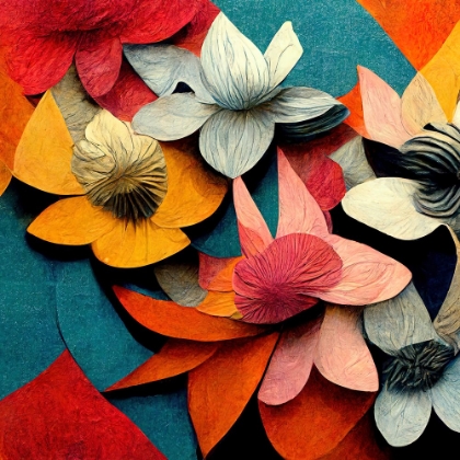 Picture of PAPER FLOWERS 14