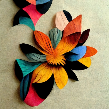 Picture of PAPER FLOWERS 16