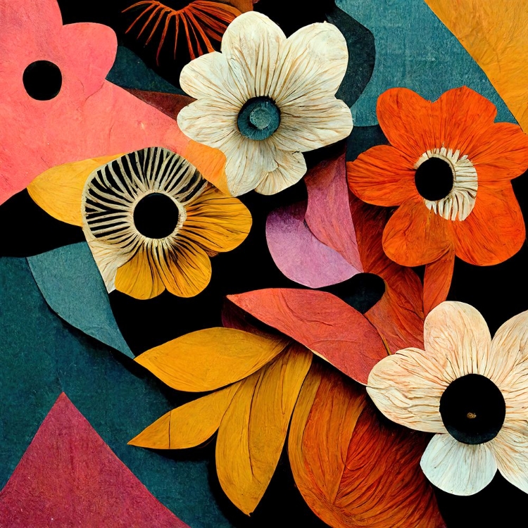 Picture of PAPER FLOWERS 19