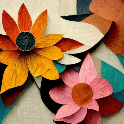 Picture of PAPER FLOWERS 20