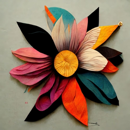 Picture of PAPER FLOWERS 2