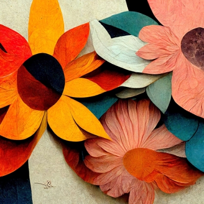 Picture of PAPER FLOWERS 6