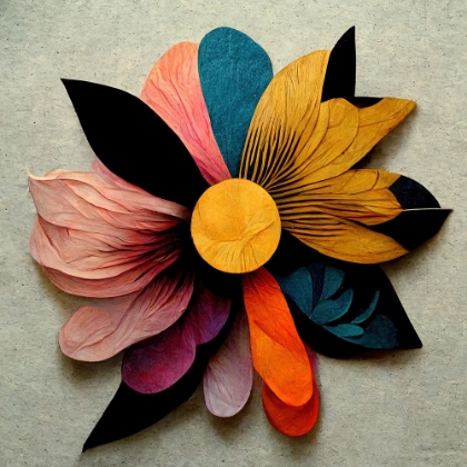 Picture of PAPER FLOWERS 8
