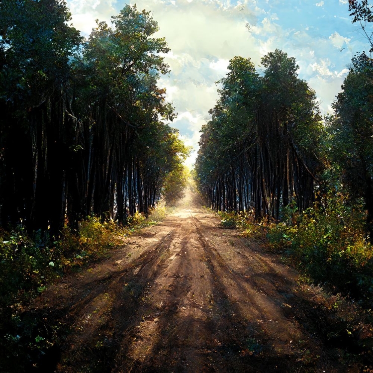 Picture of ROAD IN THE WOODS 5