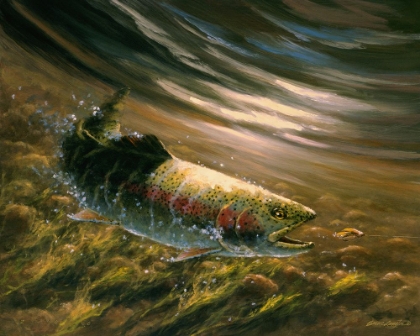 Picture of THE CHASE - RAINBOW TROUT