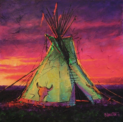 Picture of SUNSET TIPI