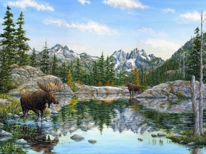Picture of MOOSE PAINTING 2