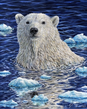 Picture of POLAR BEAR PAINTING