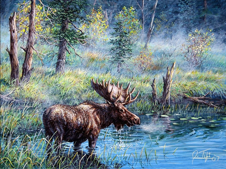 Picture of MOOSE PAINTING 1