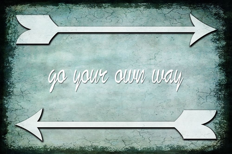 Picture of CHOOSE PATH - GO OWN WAY