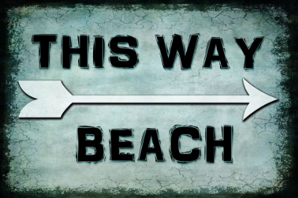 Picture of CHOOSE PATH - THIS WAY BEACH